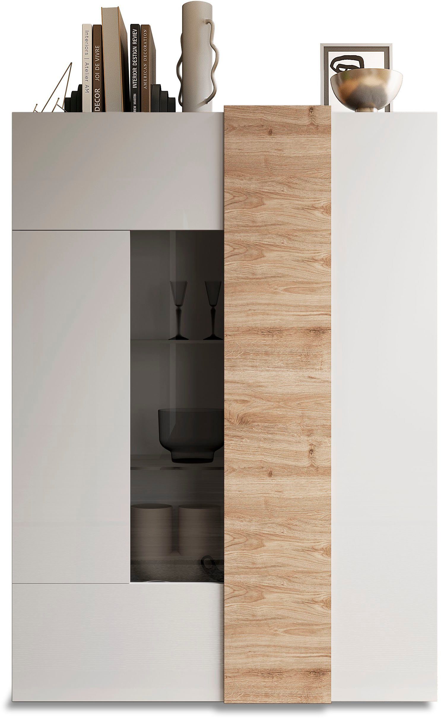 INOSIGN Vitrine "Venus, Strauraumvitrine", Höhe 168 cm günstig online kaufen