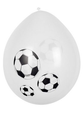 Boland Luftballon 6 Party Deko Geburtstags Luftballons - Fußball, Gib Deiner Party einen Kick: Partydeko für Sportbegeisterte!