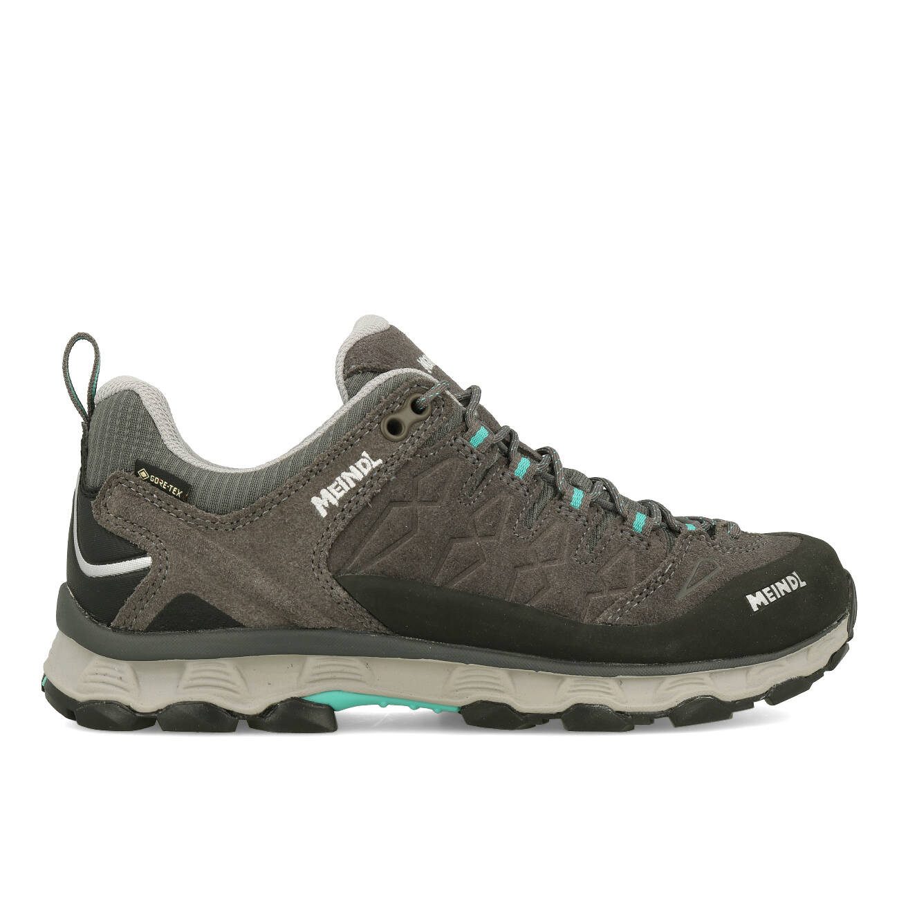 Meindl Meindl Lite Trail Lady GTX Damen Grau Türkis Outdoorschuh günstig online kaufen