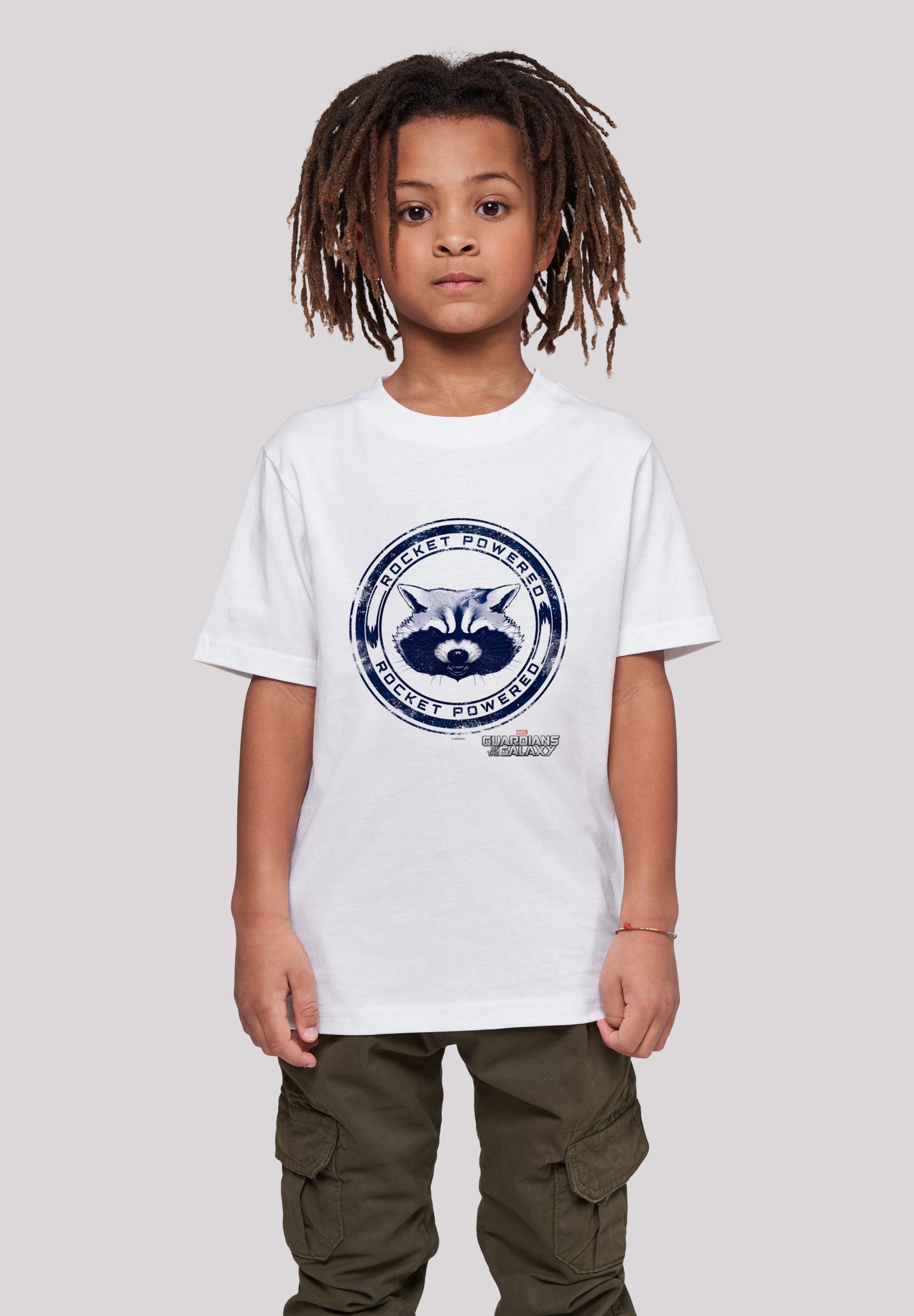 Kinder (1-tlg) F4NT4STIC white Kurzarmshirt