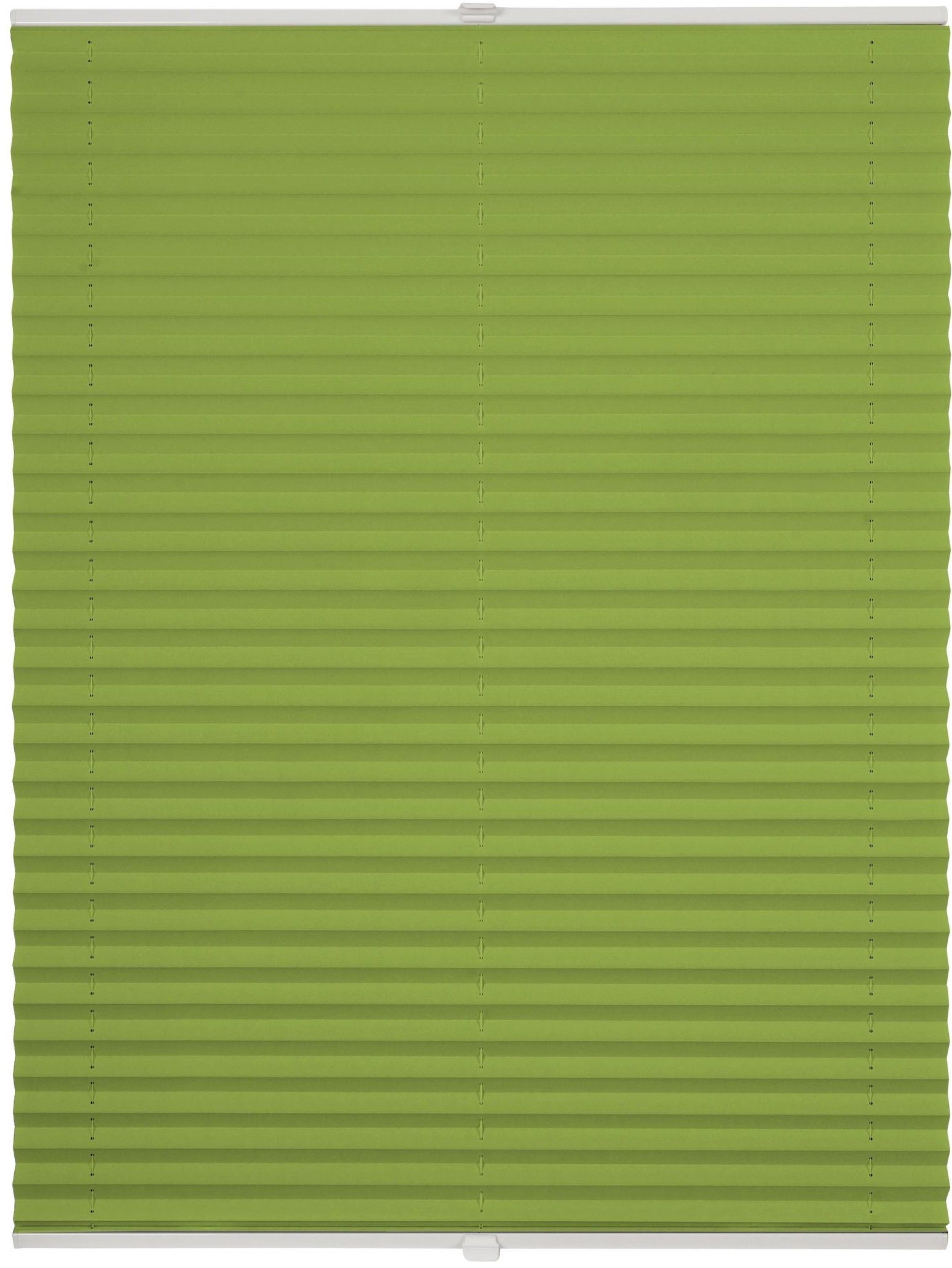 ondeco Plissee Basic, Lichtschutz, ohne Bohren, verspannt, Klemmträger mit Feststellschraube