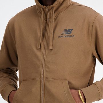 New Balance Kapuzensweatjacke Essentials Stacked Logo French Terr DHE