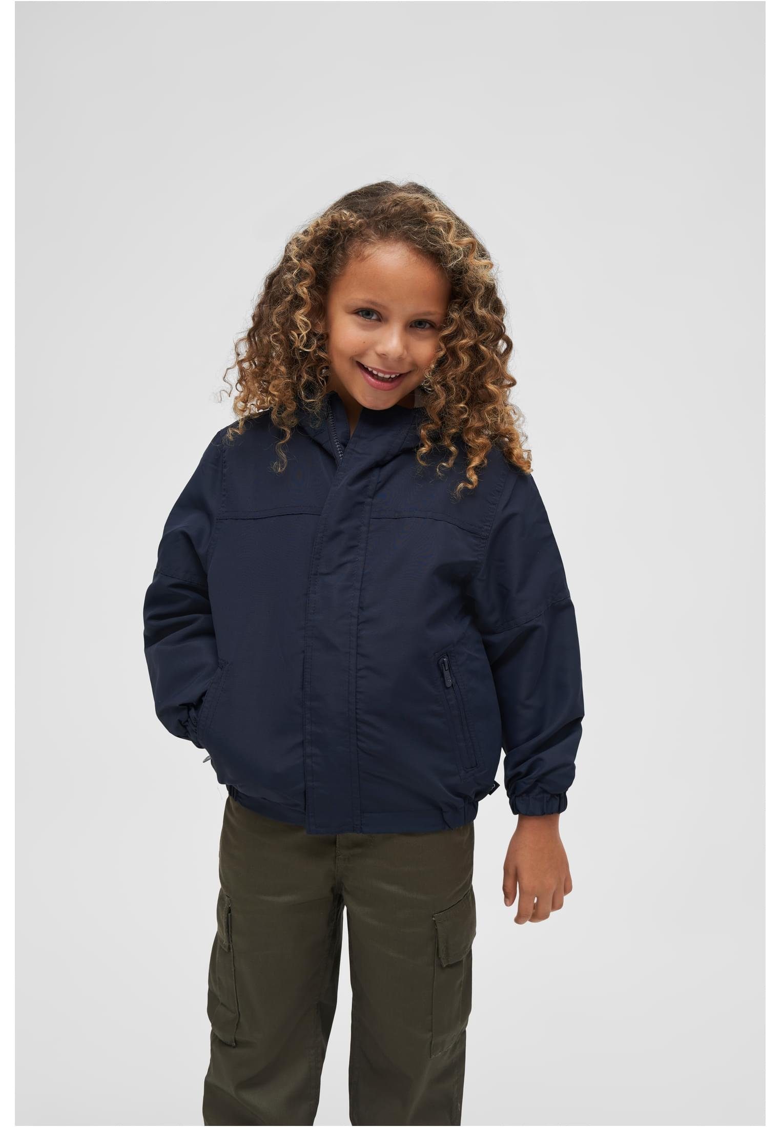 Brandit Outdoorjacke Herren Summer navy (1-St) Windbreaker Frontzip Kids