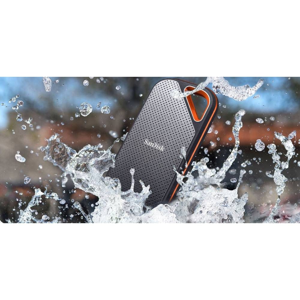 Sandisk Extreme Pro® Portable SSD SDSSDE81-1T00-G25 externe SSD (1 TB), IP55-zertifiziert (staub- und wasserfest) – Bild 5 von 5