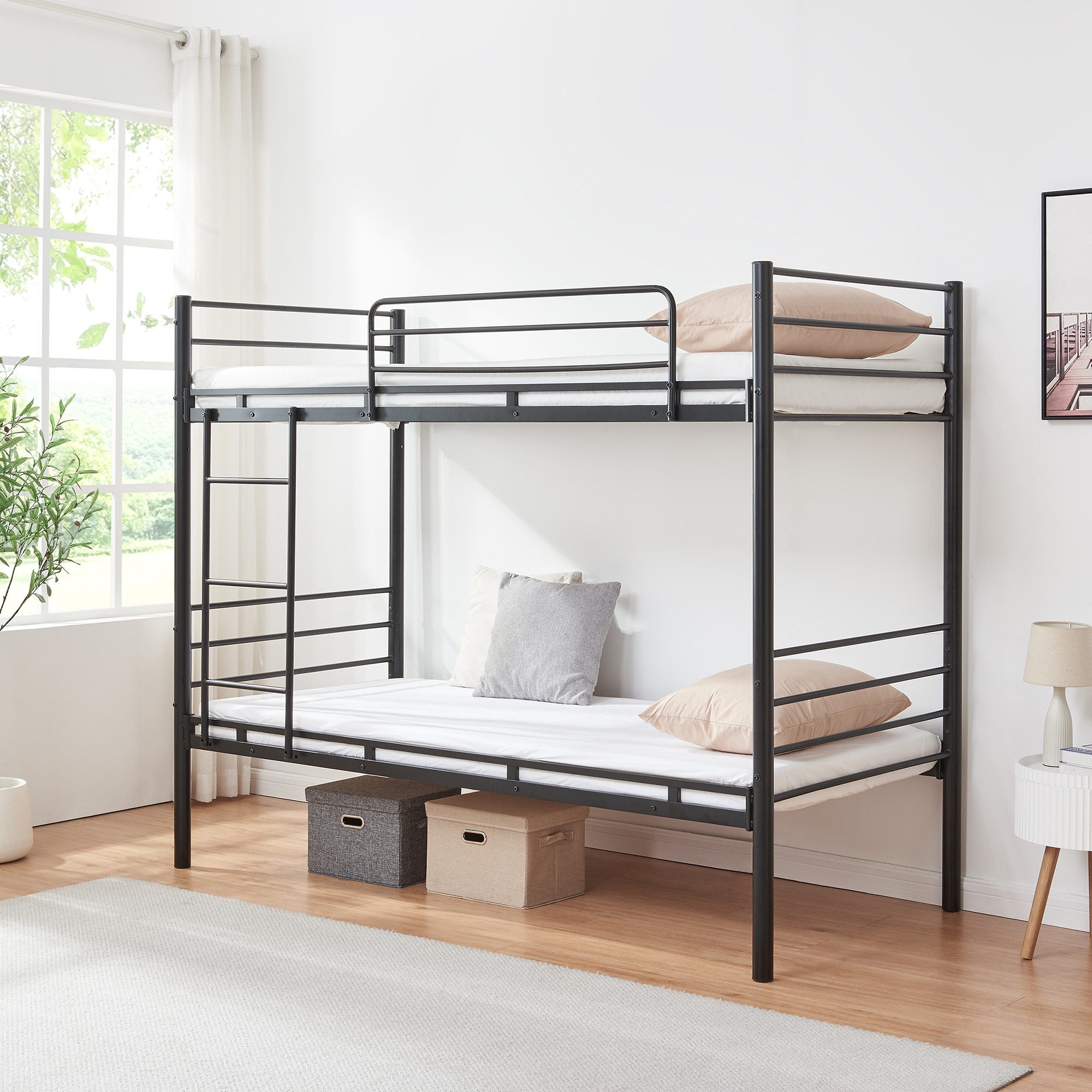 en.casa Etagenbett, »Bevapis« 90 x 200 günstig online kaufen