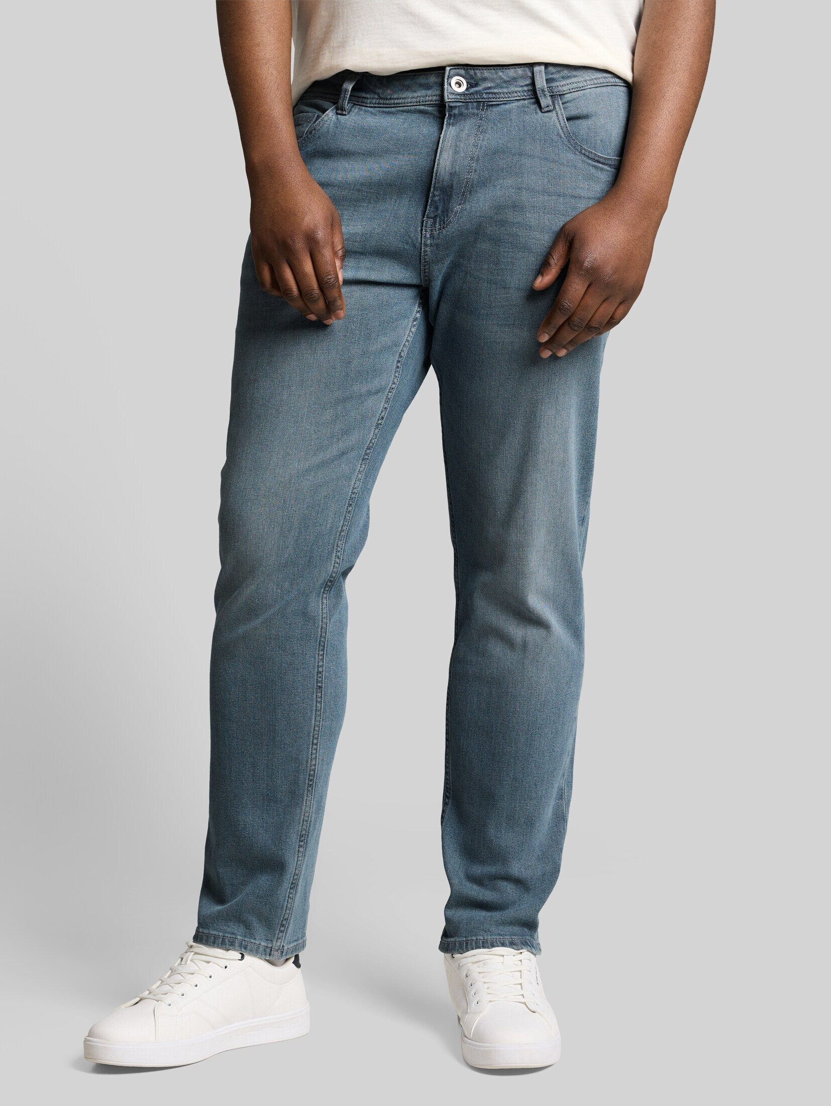 TOM TAILOR PLUS Regular-fit-Jeans Jeanshosen Plus Size - TTPLUS REGULAR Jeans