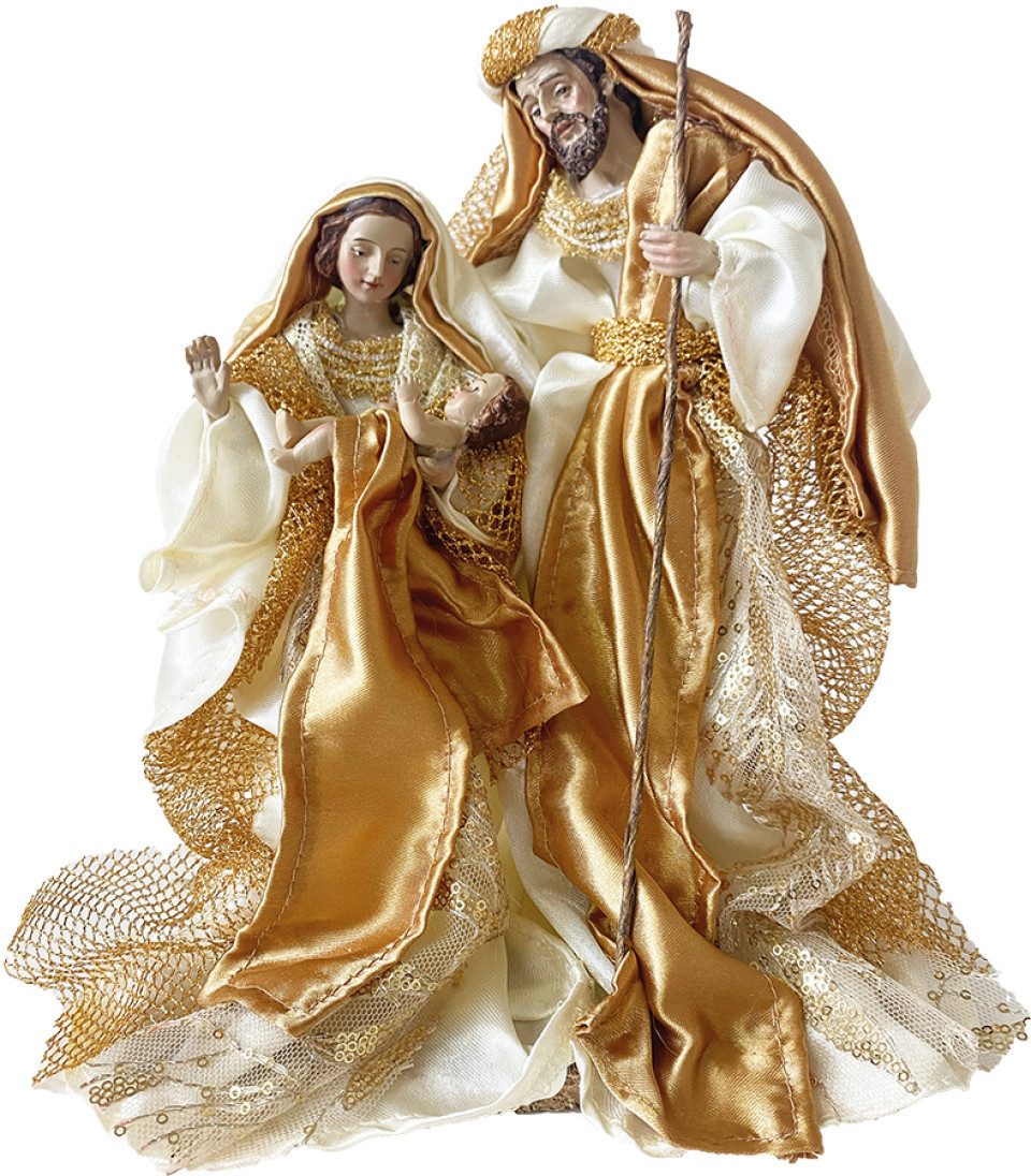 FADEDA Krippenfigur FADEDA Hlg. Familie, Krippenblock Ankleidefiguren, Höhe in cm: 20