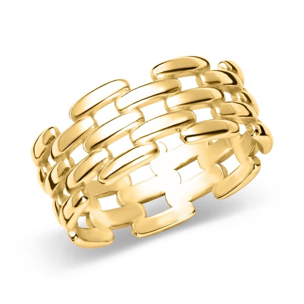 JEWLIX Silberring Damenring von JEWLIX aus Sterlingsilber, IP Gold günstig online kaufen