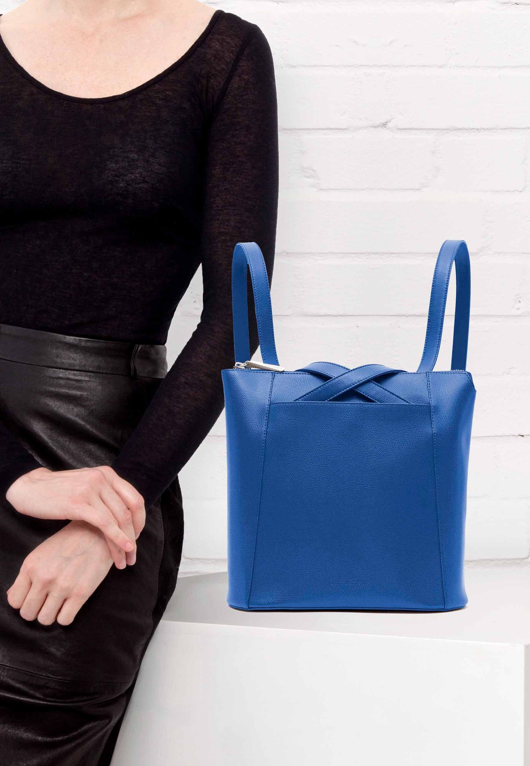 GRETCHEN Cityrucksack Crocus Midi Backpack, aus italienischem Rindsleder