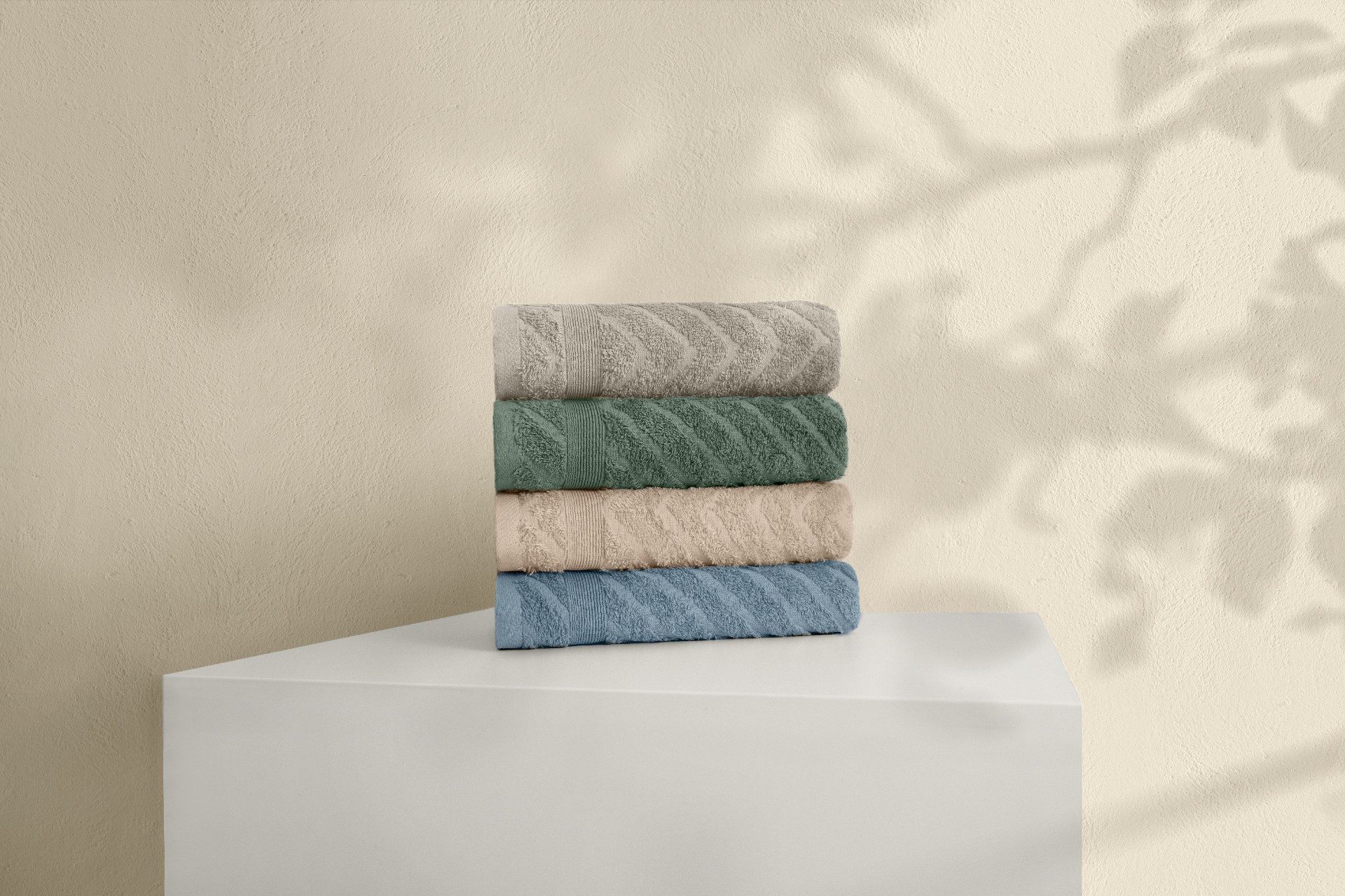 L'Essentiel Maison Handtücher 100% COTTON, 50 x 90 cm (4 Pieces) T1146, (4-St)