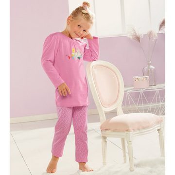 Erwin Müller Pyjama Kinder-Schlafanzug (2 tlg) Single-Jersey gemustert