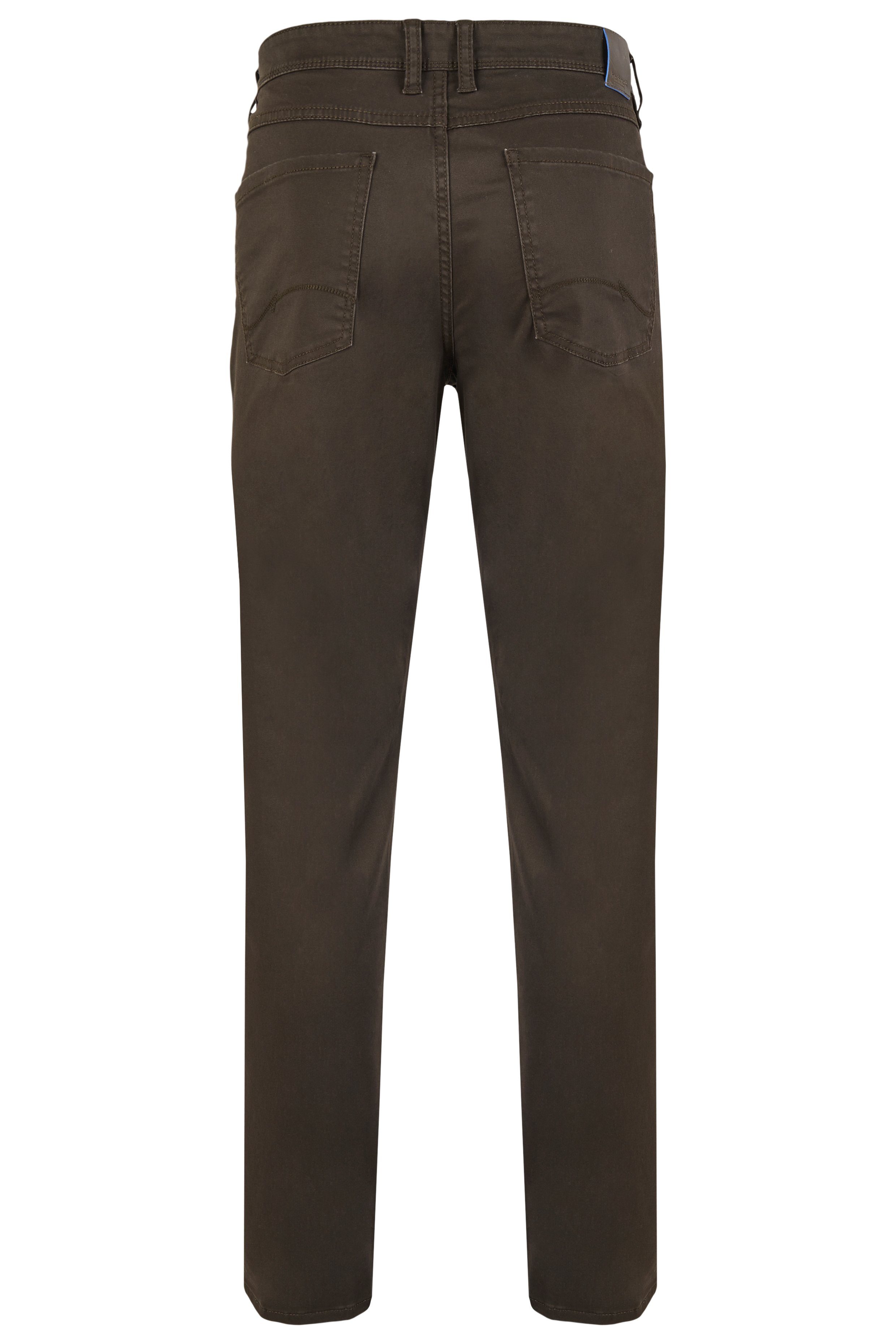 688405 HIGH brown dark Hattric HATTRIC 6209.20 - 5-Pocket-Jeans STRETCH HUNTER