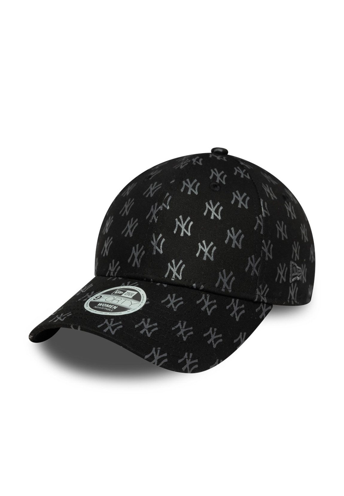 New Era Baseball Cap New Era Wmns Monogram 9Forty Adjustable Damen Cap NY YANKEES Schwarz