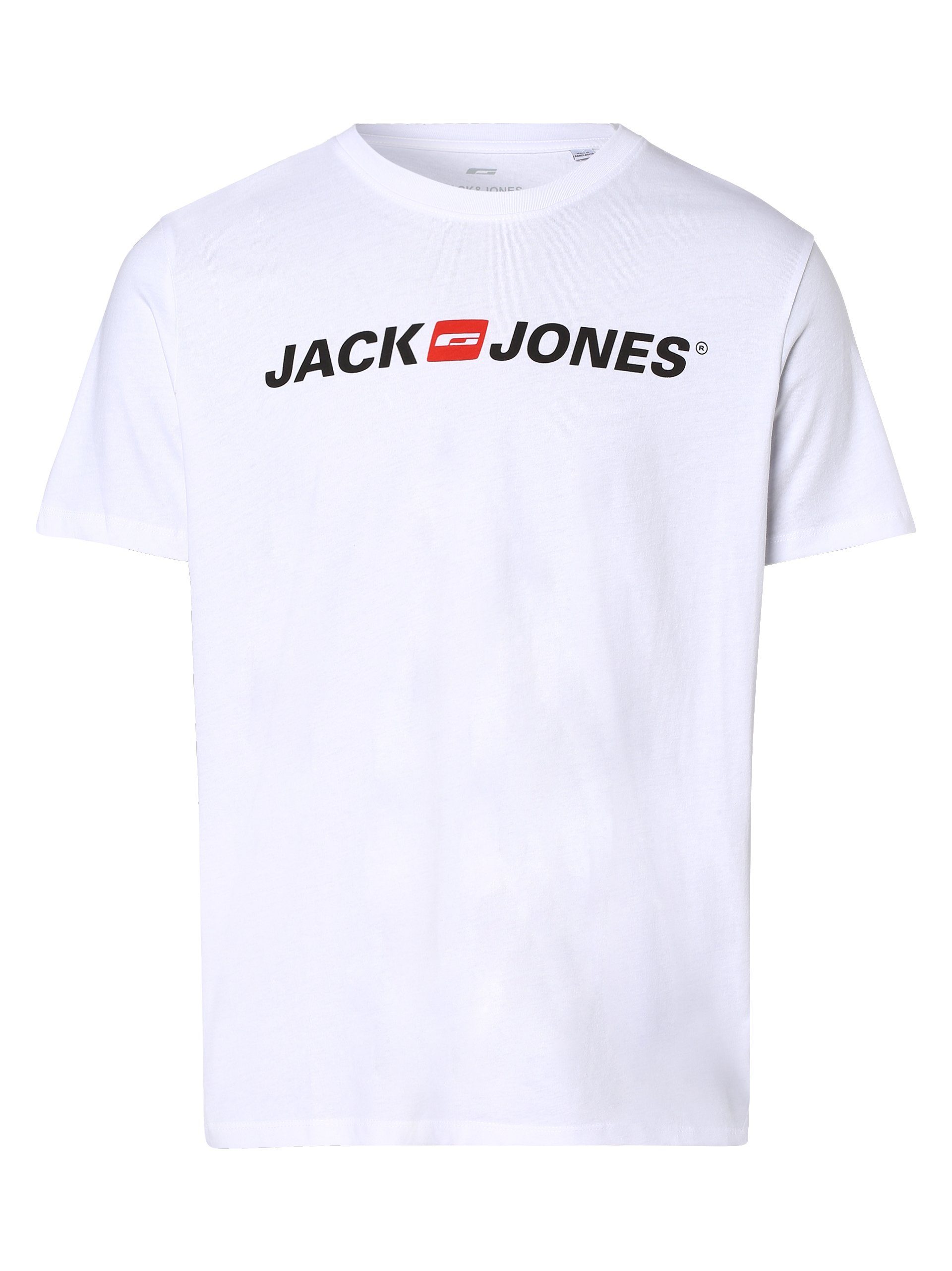 JJECorp & T-Shirt weiß Jones Jack
