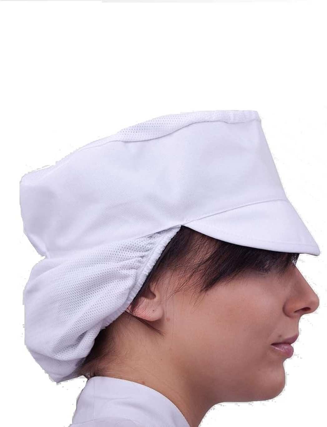Best uniform Kochschürze Kochmütze Schirmmütze Kappe Mütze Küchenmütze Gastromütze Netz