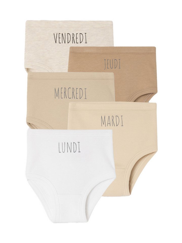 vertbaudet Slip Bio-Kollektion: Baby Slips BASIC 5er-Pack