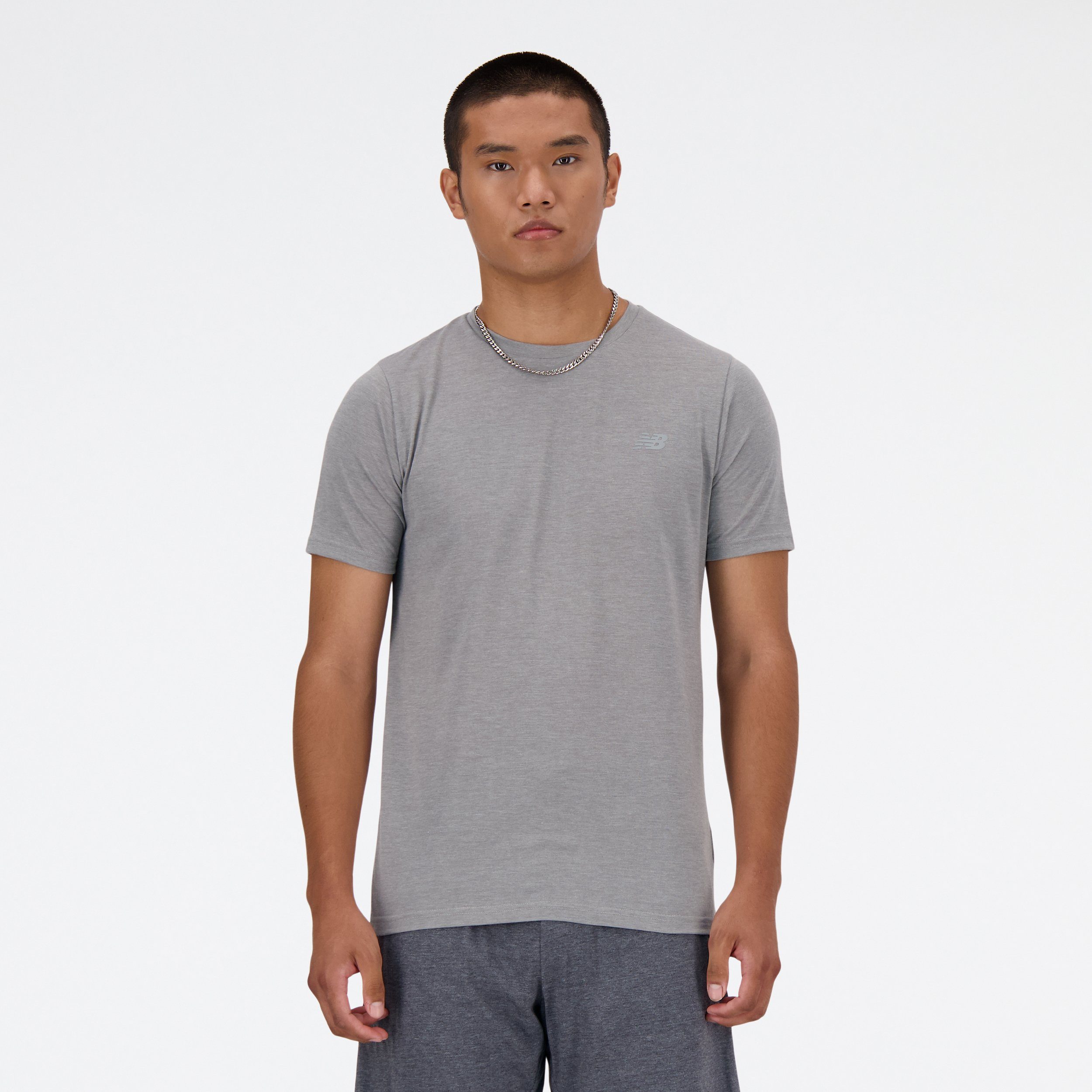 New Balance T-Shirt "Sport Essentials Heathertech T-Shirt" günstig online kaufen