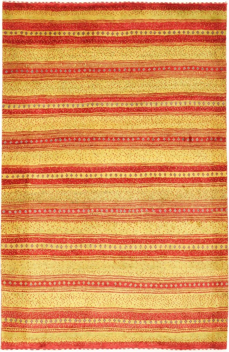 Höhe: Gabbeh 119x180 Orientteppich Nain Moderner, rechteckig, Perser Yalameh 18 mm Nature Handgeknüpfter Trading,