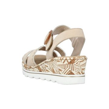 Rieker beige Keilsandalette (1-tlg)