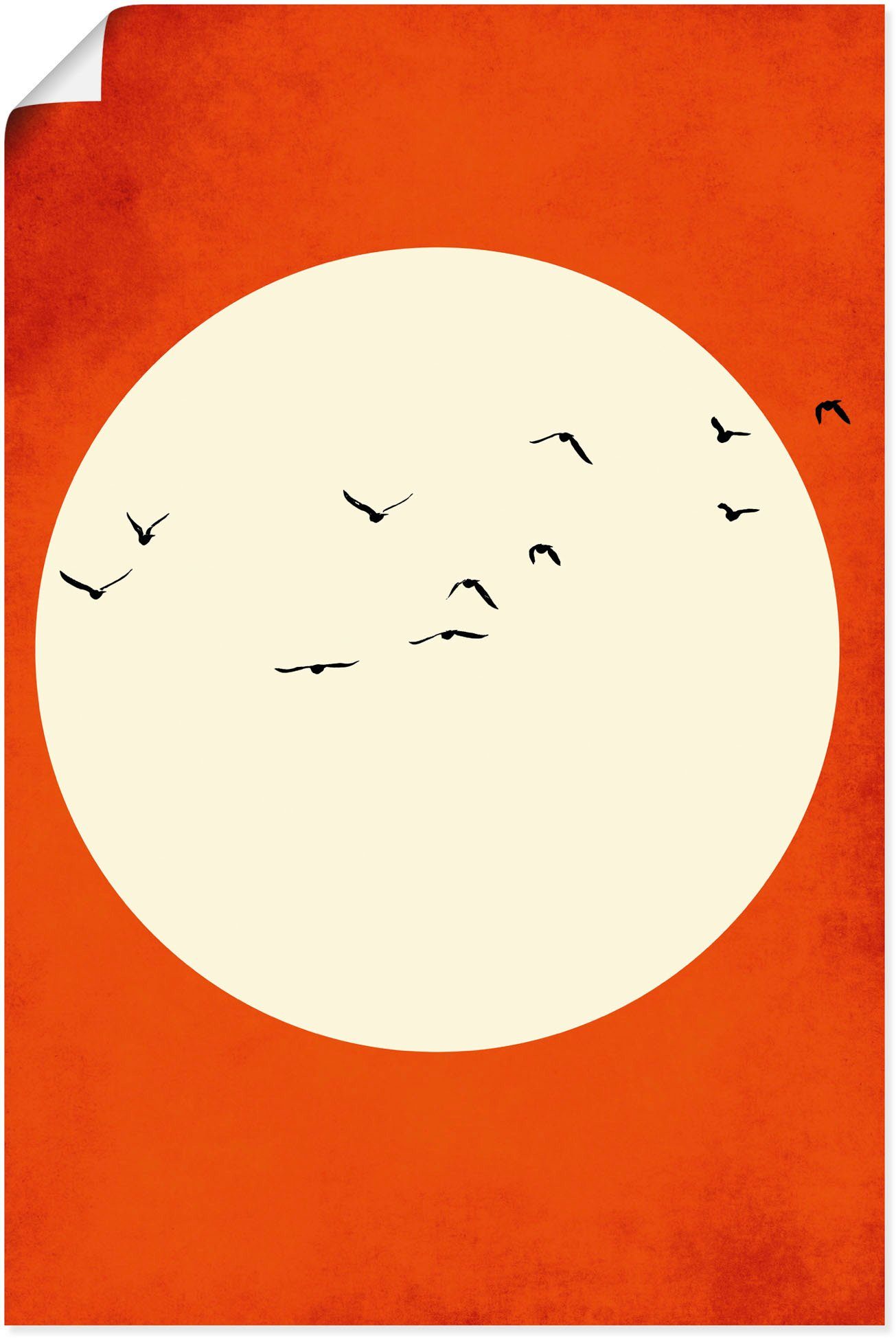Artland Wandbild Wärmende Gefühle, Himmelsbilder oder Wandaufkleber Leinwandbild, Poster (1 St), als Alubild, Größen in versch