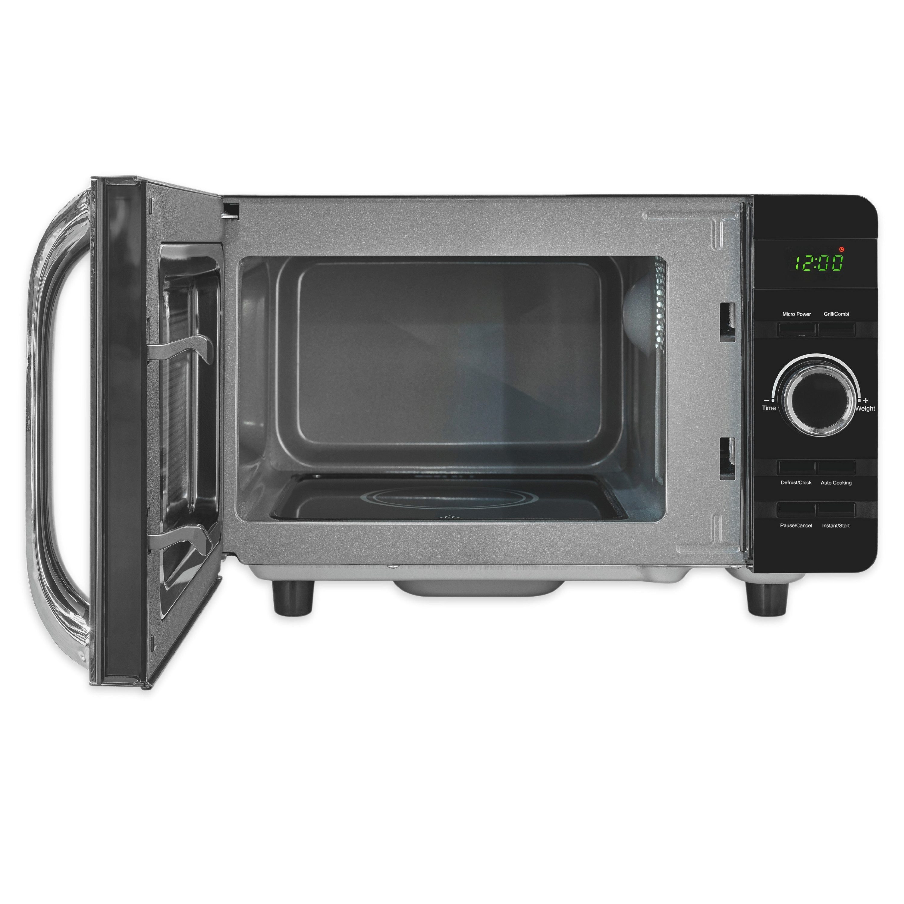 exquisit Mikrowelle MW4020-F-240DIG, Mikrowelle, Grill, 20 l, Elektronische Steuerung, 8 Automatische Kochprogramme