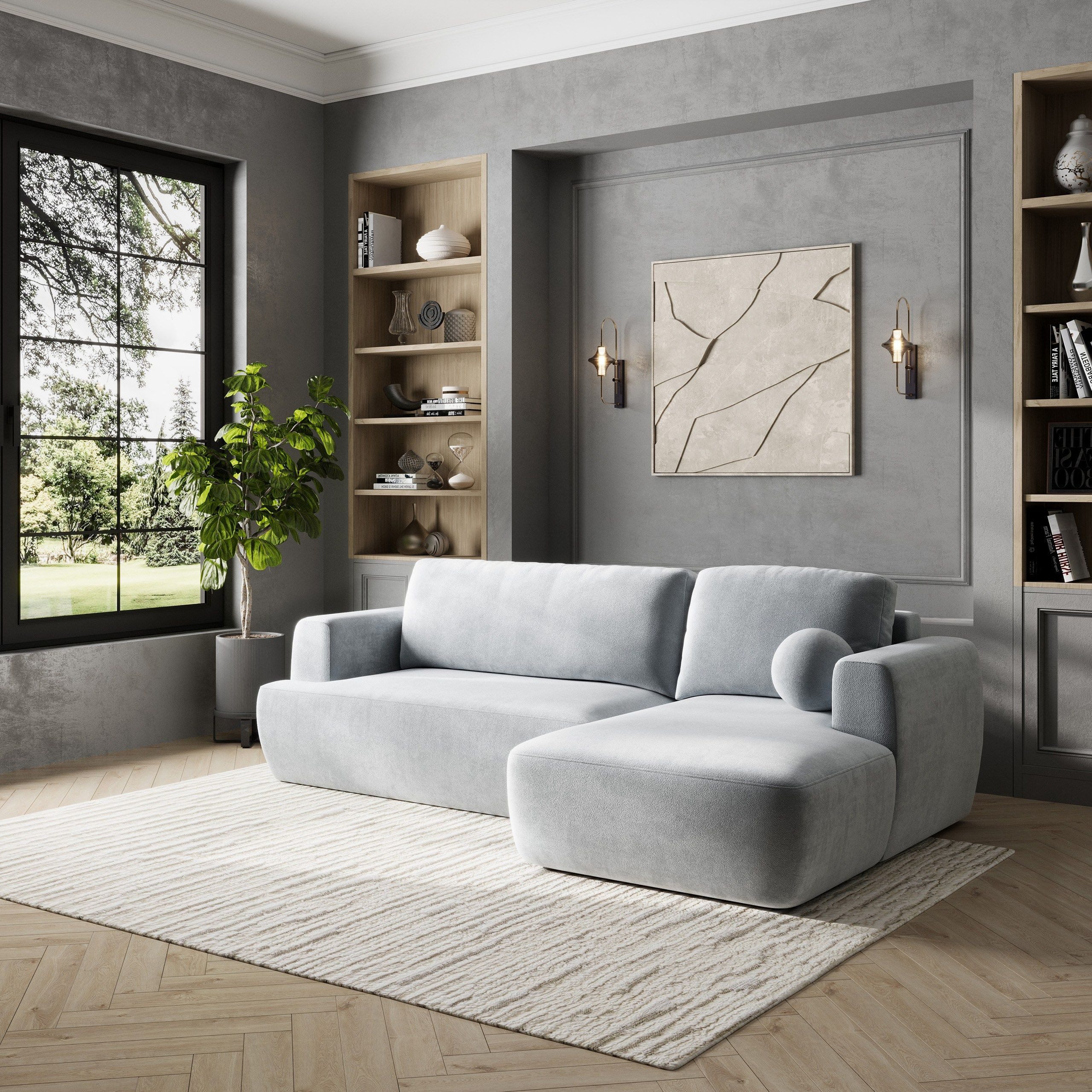 Masseno Ecksofa SENTI mit Schlaffunktion L-Form, günstig online kaufen