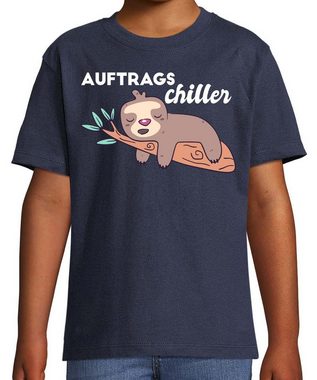 Youth Designz T-Shirt Auftrags Chiller Kinder Shirt mit lustigem Frontprint