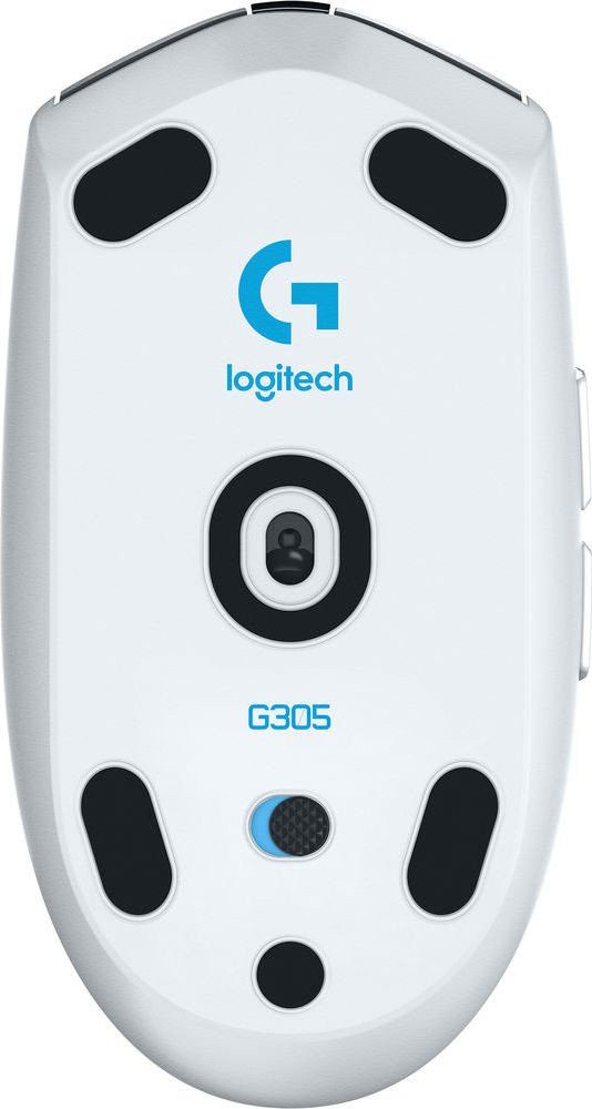 Logitech G305 White EWR2 Gaming-Maus (kabellos)