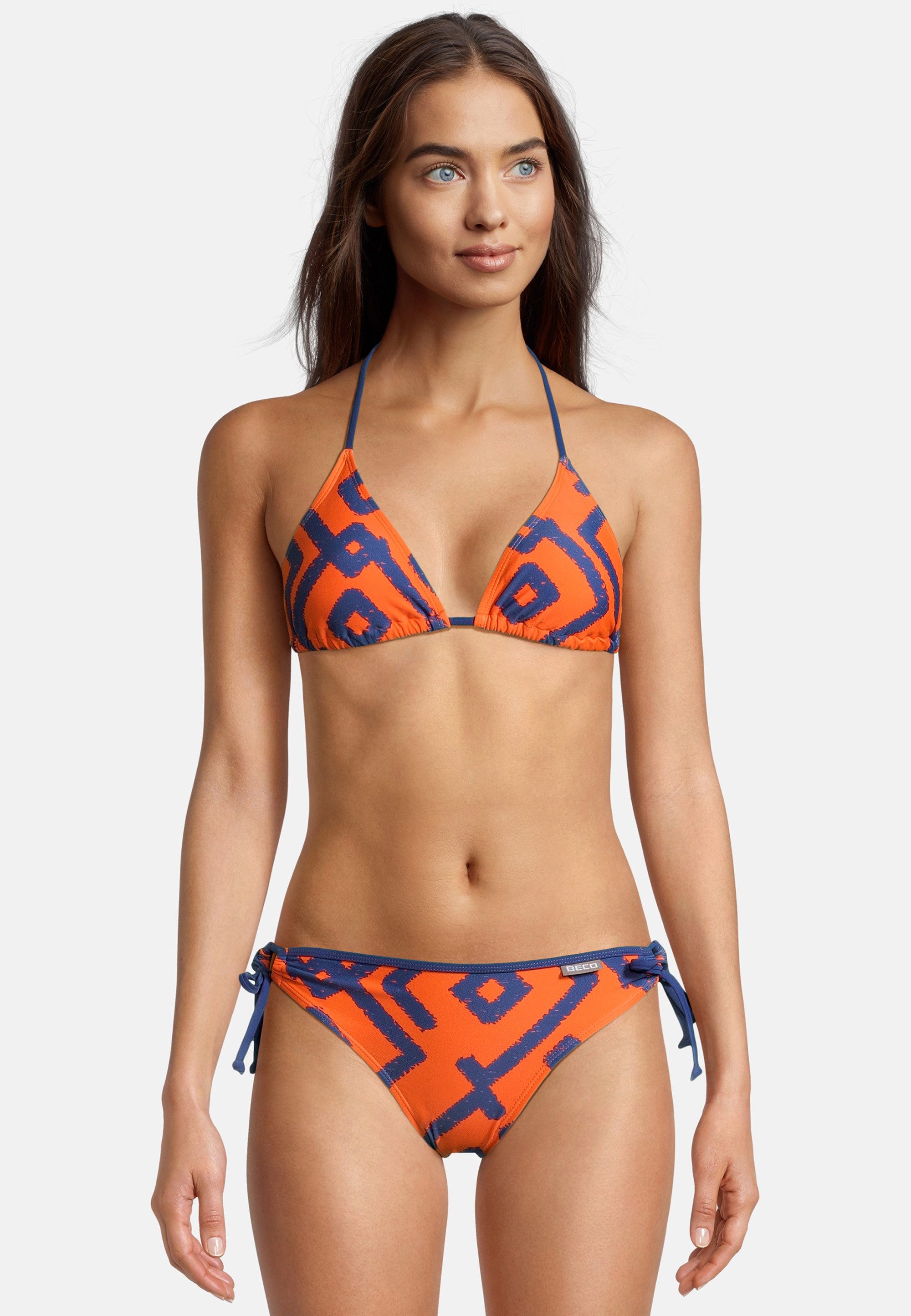 Beco Beermann Triangel-Bikini-Top Inka Graphic (2-St), im Boho-Style