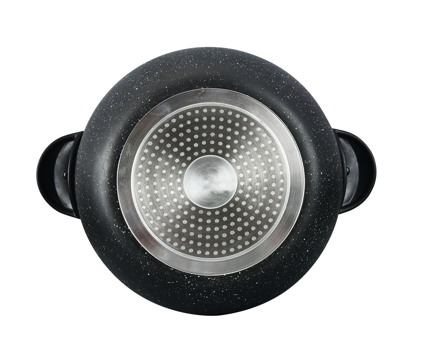 Cheffinger Dampfgarer 3 tlg Kuskus Topf 8L Induktion Topf Ø24cm – Bild 2 von 2