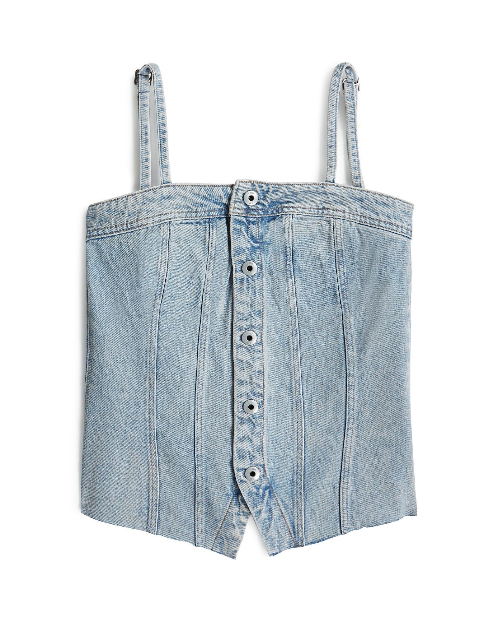 G-STAR T-Shirt Kick Bustier Top