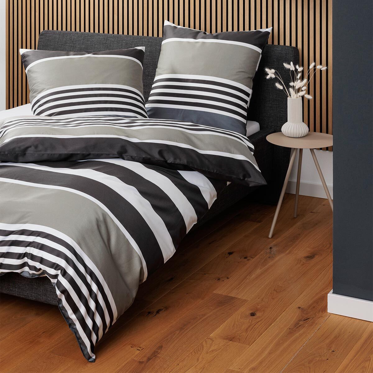 Janine Bettwäsche Davos, Biber, 3 teilig günstig online kaufen