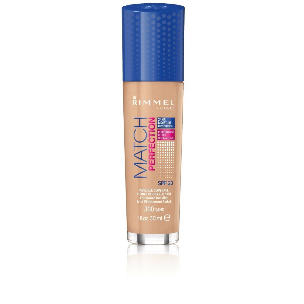 Rimmel London Foundation Match Perfection Spf20 300 Sand