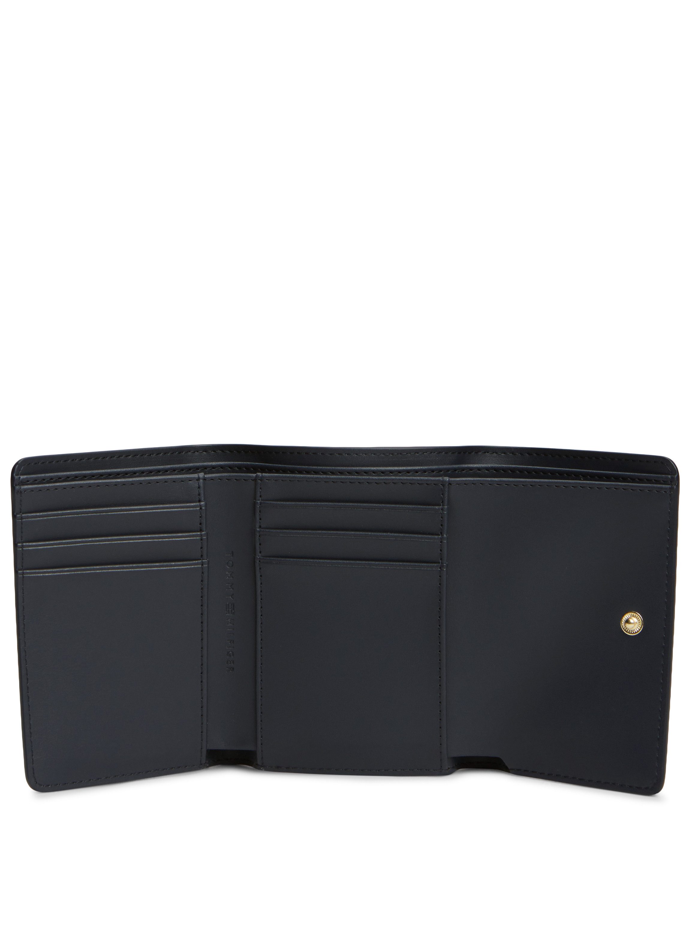 Tommy Hilfiger Geldbörse TH ICON TRIFOLD, Damen Geldbeutel, Portemonnaie mit TH-Logo-Schmuckelement – Bild 3 von 4