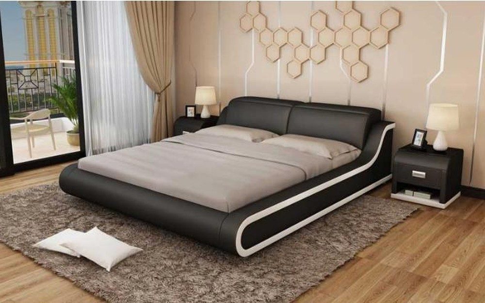 Xlmoebel Polsterbett Luxuriöses modernes Schlafzimmermöbel mit edlem Design und Polster (Bett, 1-tlg., Bett), Hergestellt in Europa