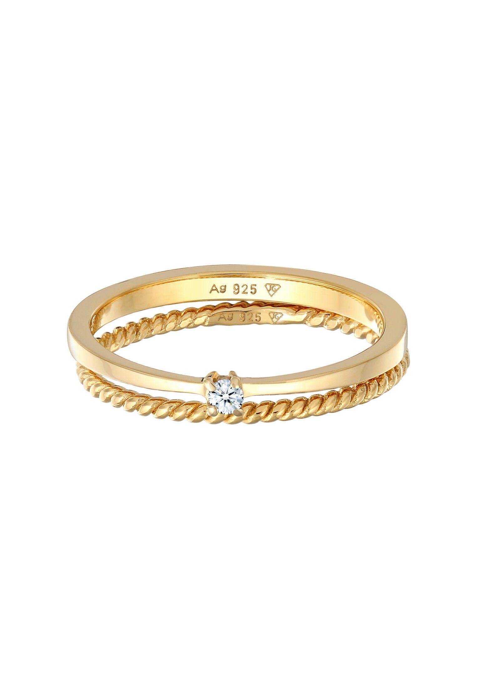 Elli DIAMONDS Diamantring Diamant (0.03 ct) günstig online kaufen