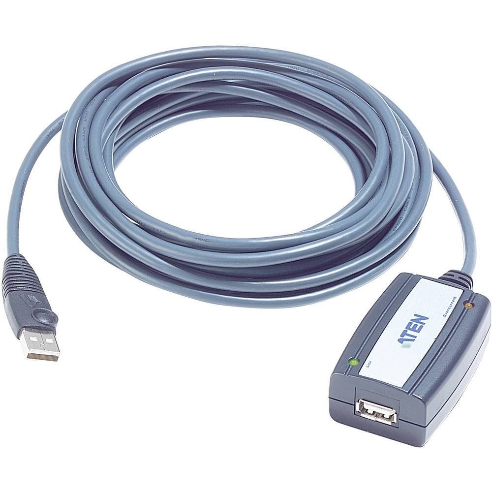 Aten USB 2.0-Verlängerungskabel 5 m USB-Kabel, (5.00 cm)