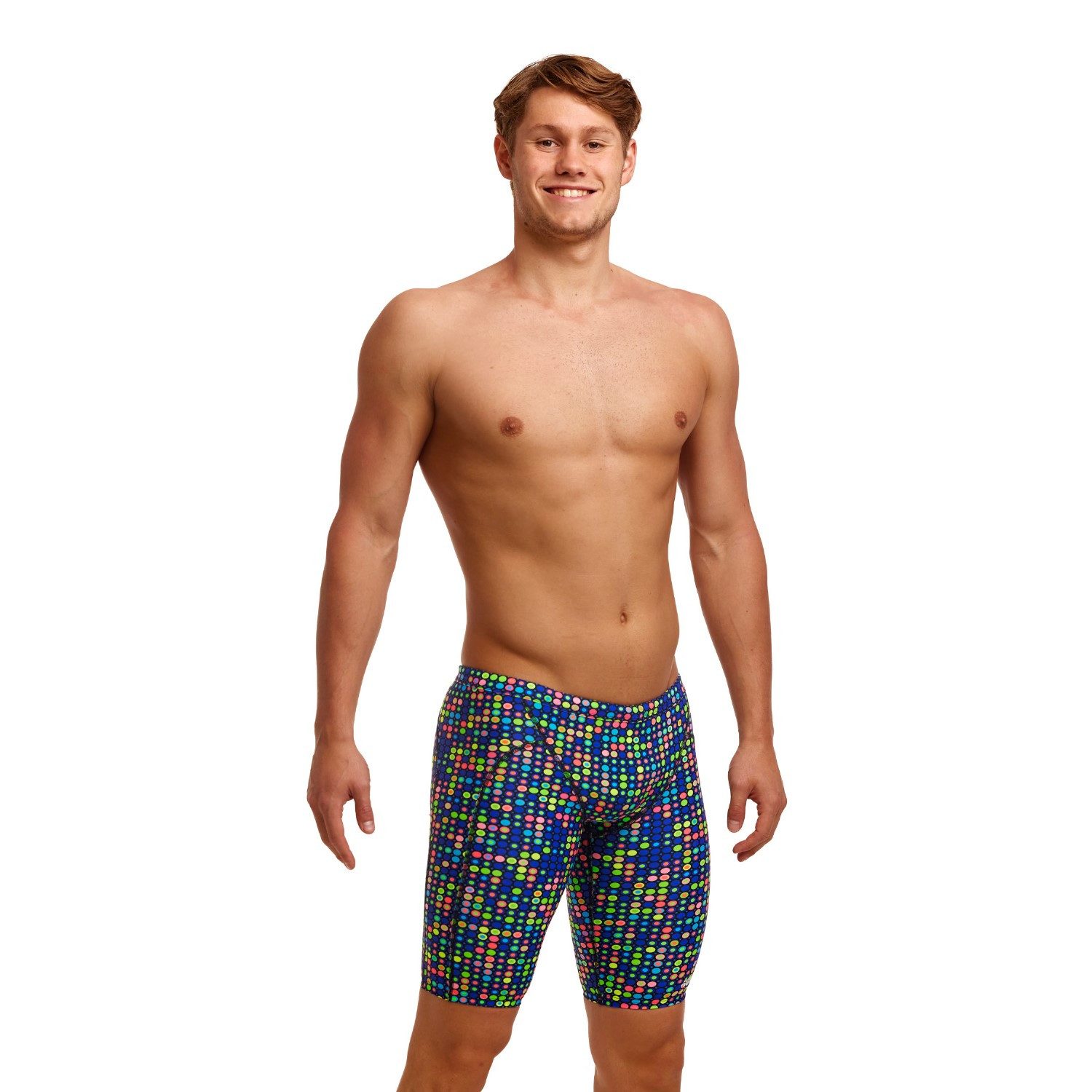 Funky Trunks Badehose Dial A Dot Jammer lange Badehose