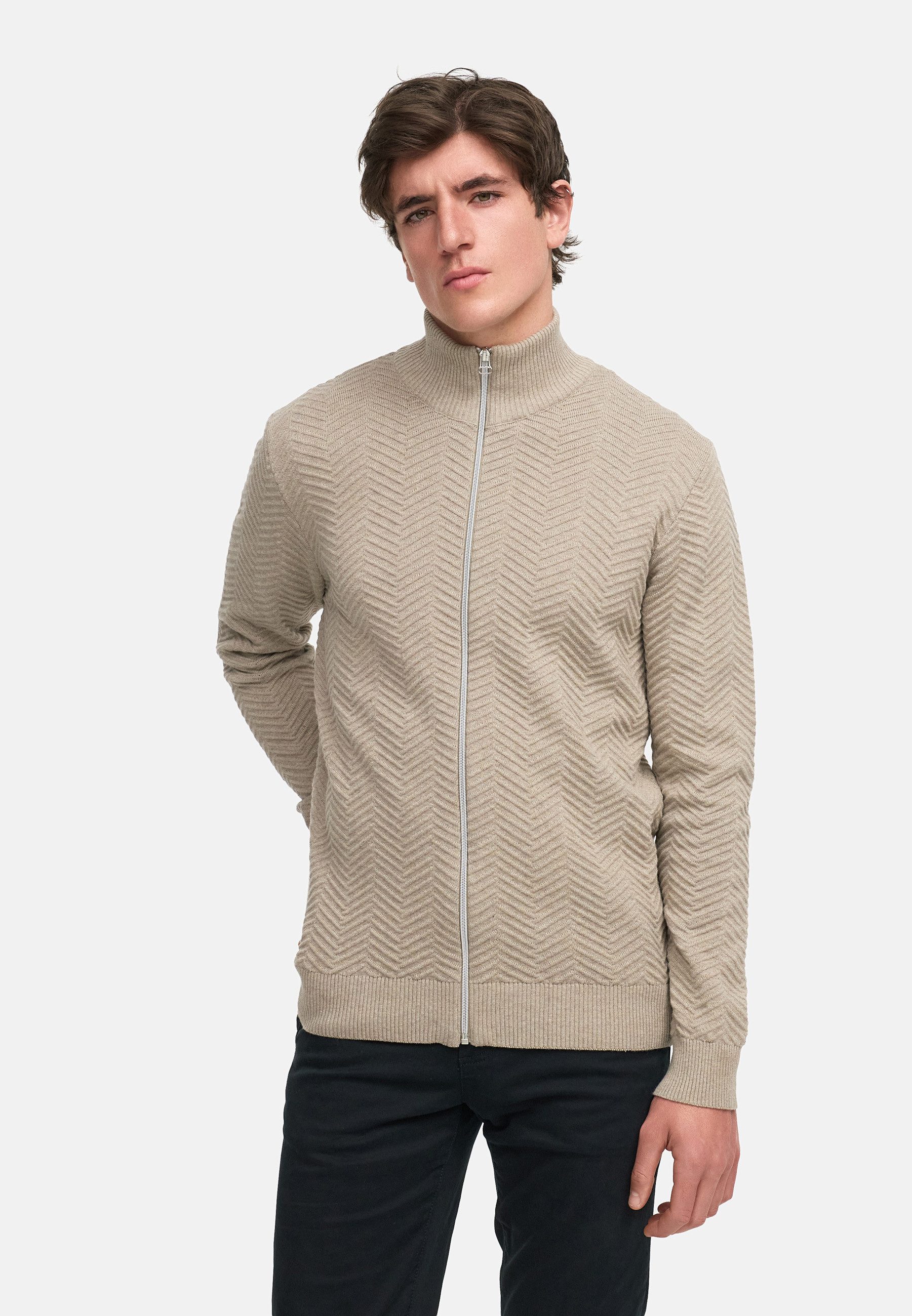 Kronstadt Strickjacke KSCarlo Zip Fein-Strickjacke mit günstig online kaufen