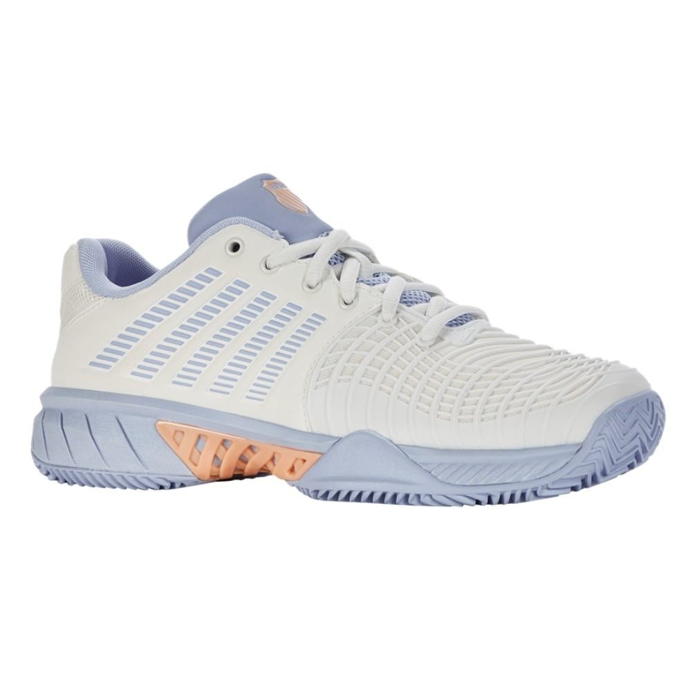K-Swiss Performance Express Light 3 Clay/Sandplatz weiss/violett/peach Dame günstig online kaufen