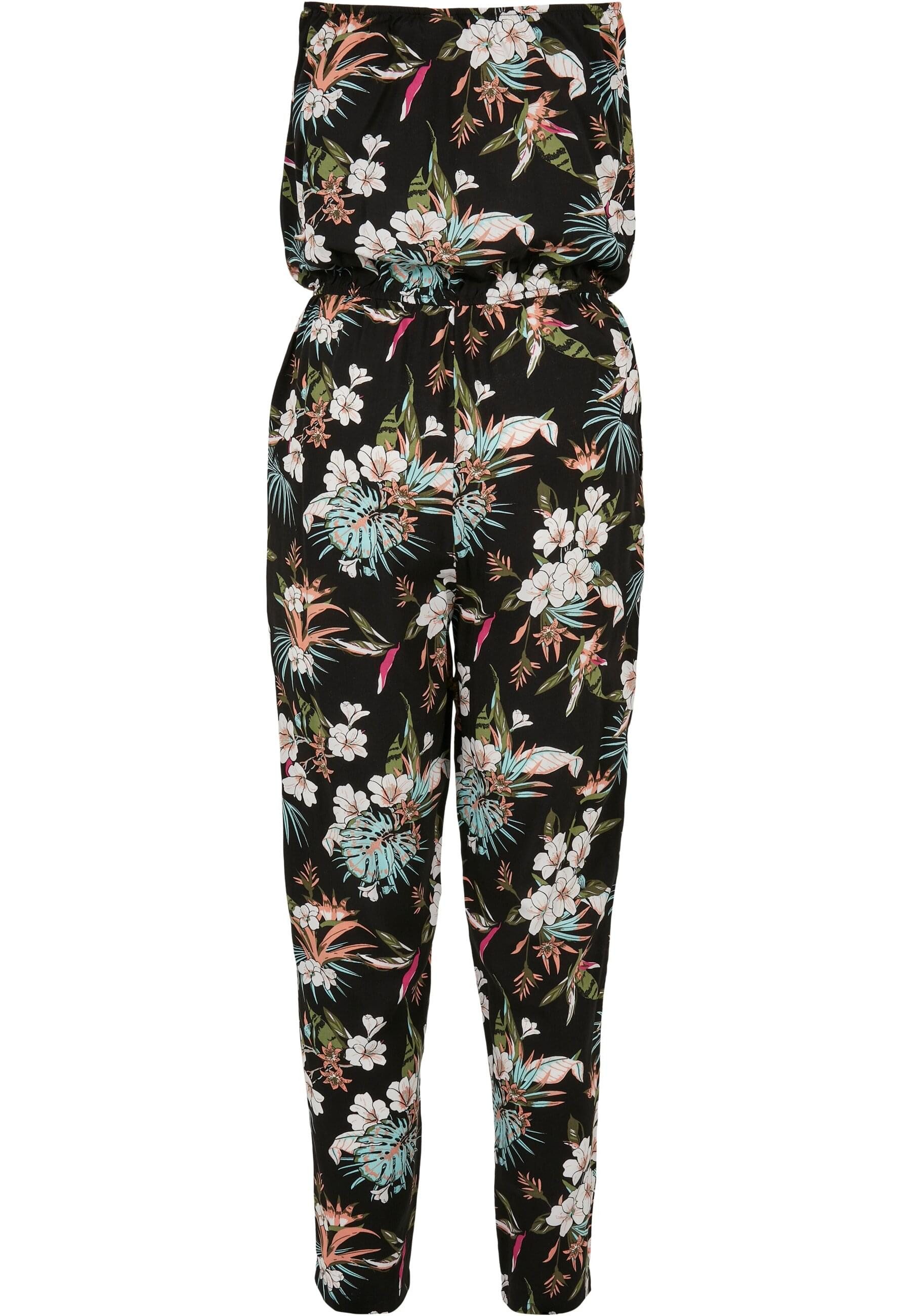 URBAN CLASSICS Jumpsuit Urban Classics Damen Ladies Viscose Bandeau Jumpsui günstig online kaufen