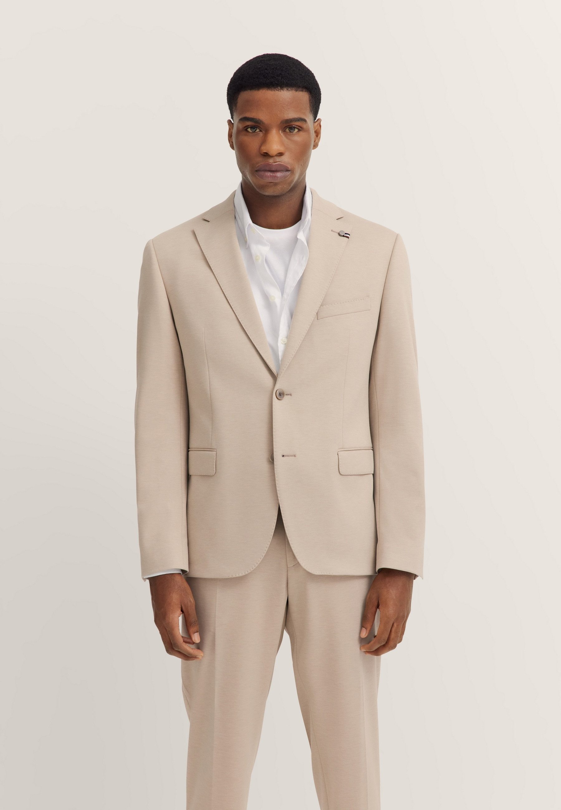 bugatti Anzugsakko Regular Fit Jersey-Artikel mit Stretch
