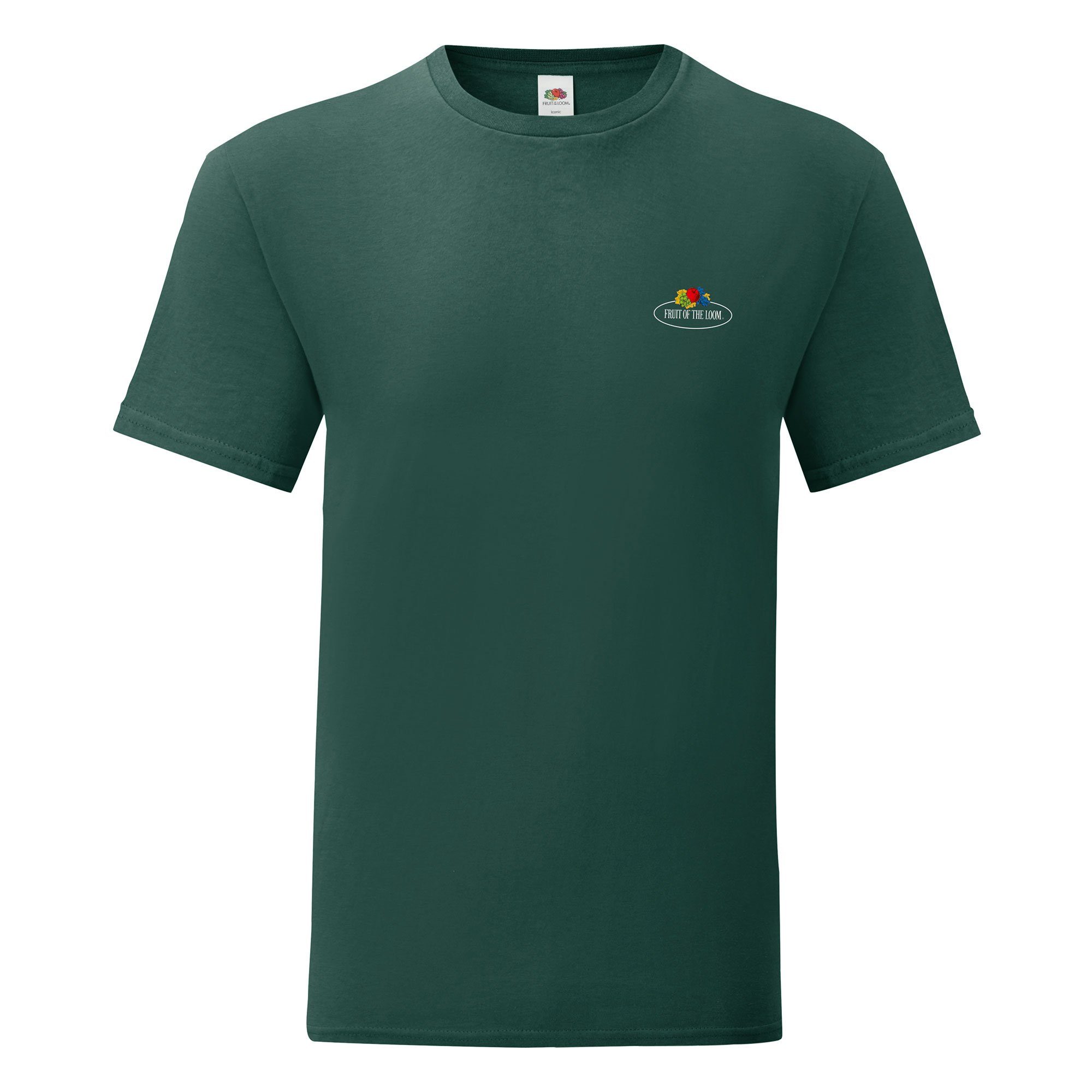 klein Loom Iconic Vintage-Logo Rundhalsshirt T-Shirt of waldgrün the 150 Fruit -