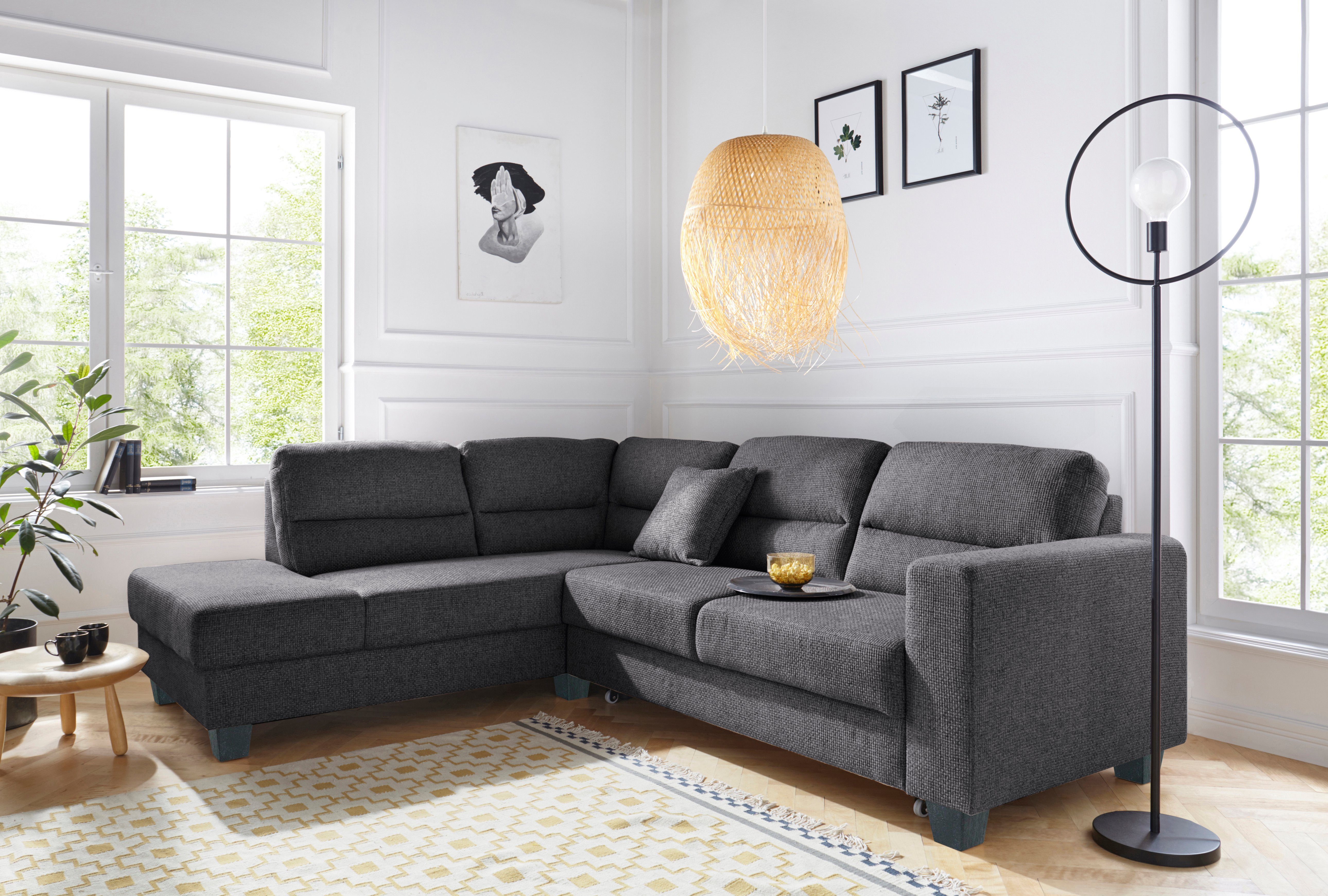 TRENDMANUFAKTUR Ecksofa Chamber, zeitlos und modern, günstig online kaufen