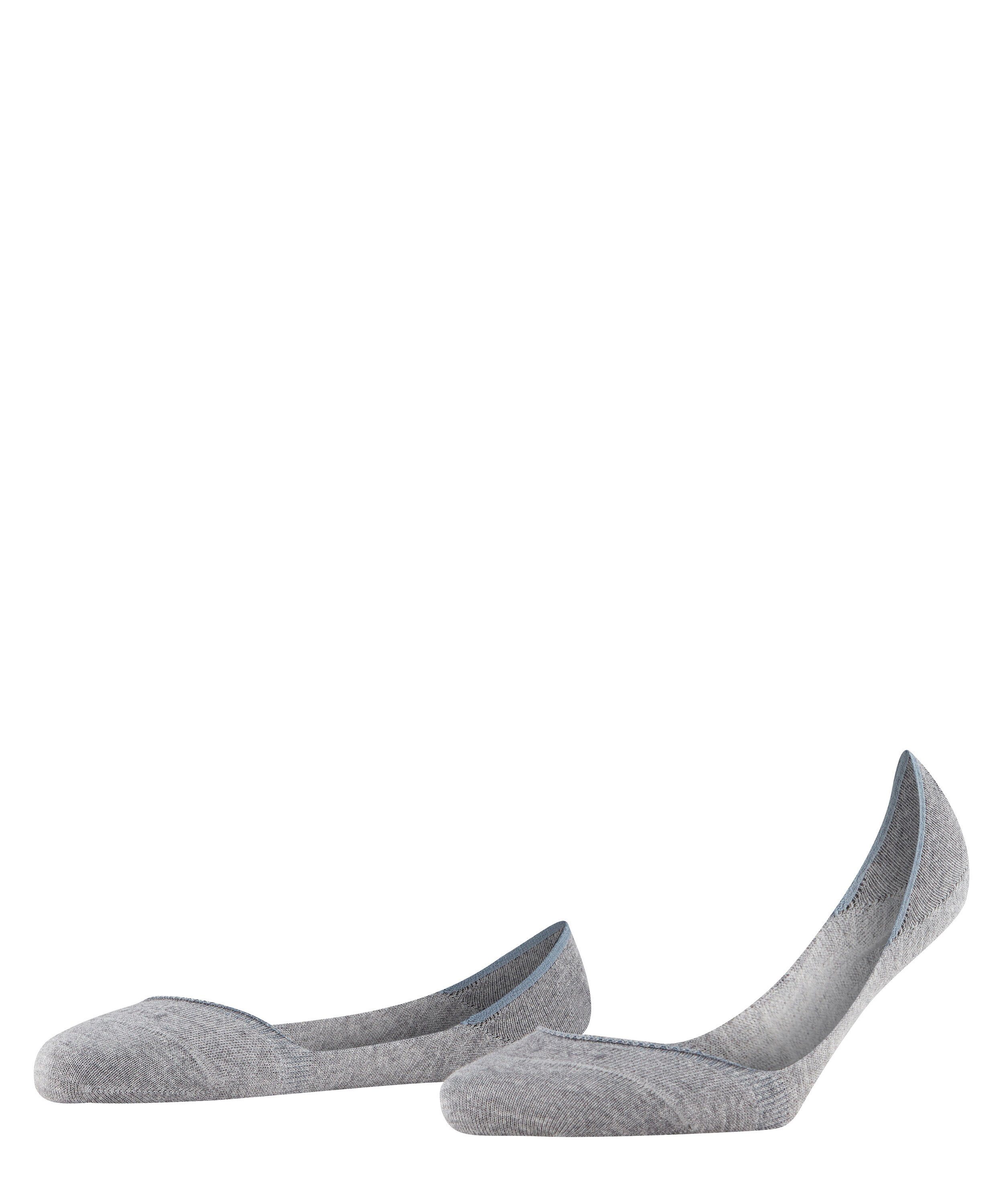 FALKE Füßlinge Step Medium Cut mit Anti-Slip-System light greymel. (3390)