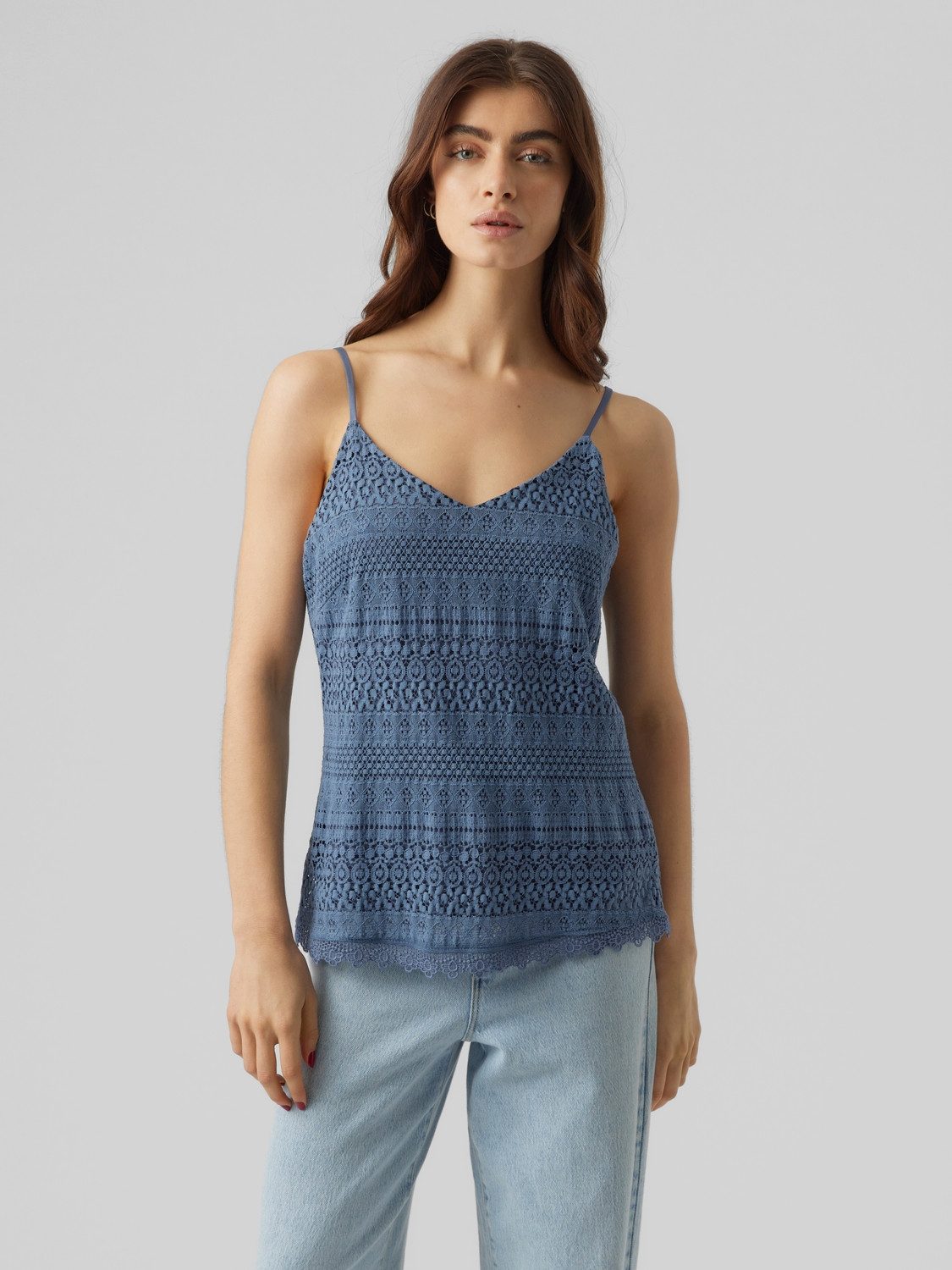 Vero Moda Spaghettitop VMHONEY LACE SINGLET WVN