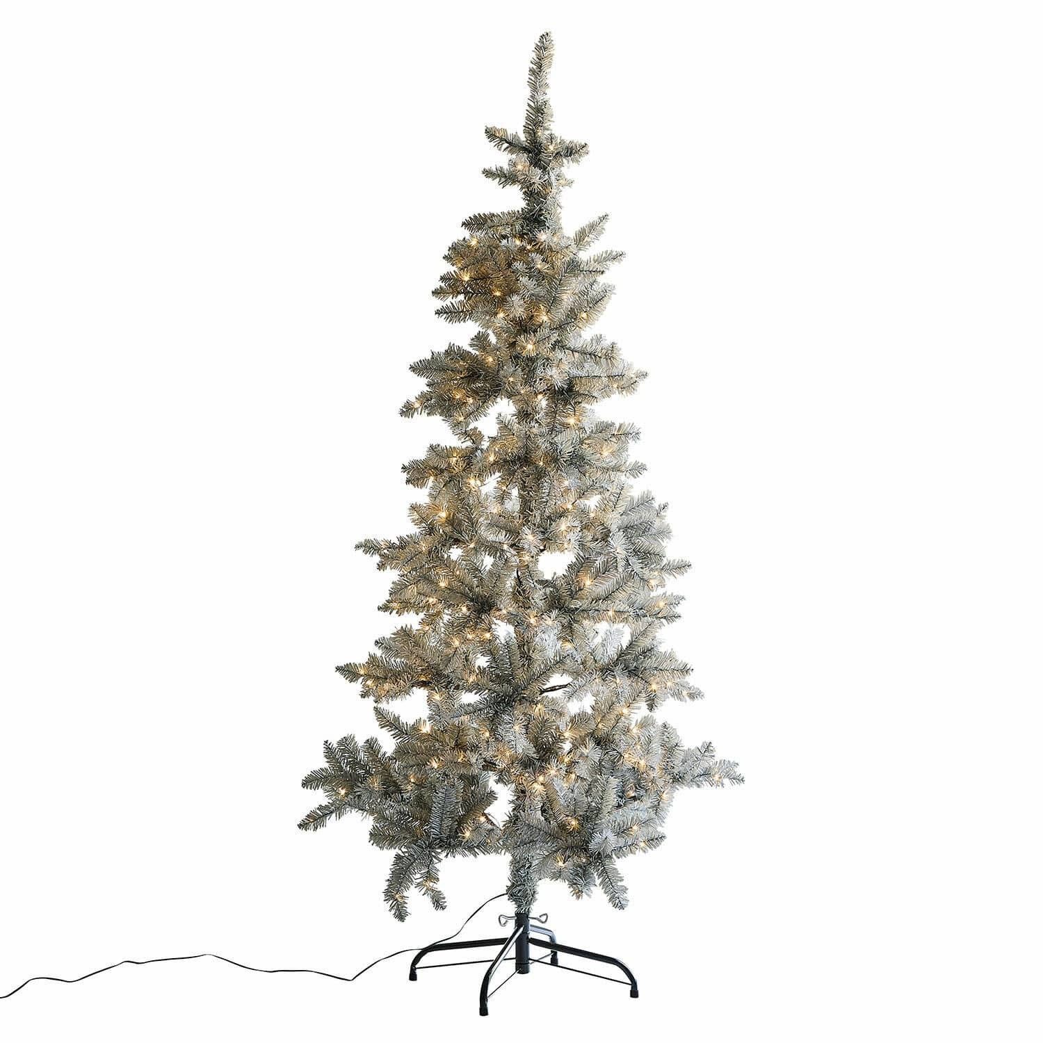 Mirabeau Künstlicher Weihnachtsbaum Weihnachtsbaum Sansais grün/weiß, none