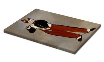 Posterlounge Leinwandbild Édouard Manet, Der Pfeifer, Malerei