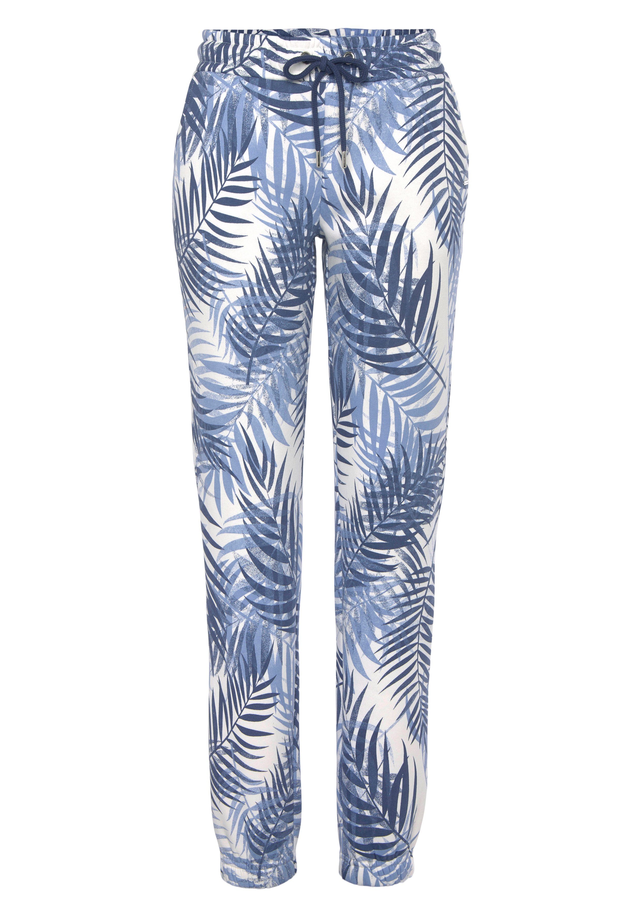 LASCANA Sweatpants (1-tlg) Loungehose mit Allover-Druck, Loungewear günstig online kaufen