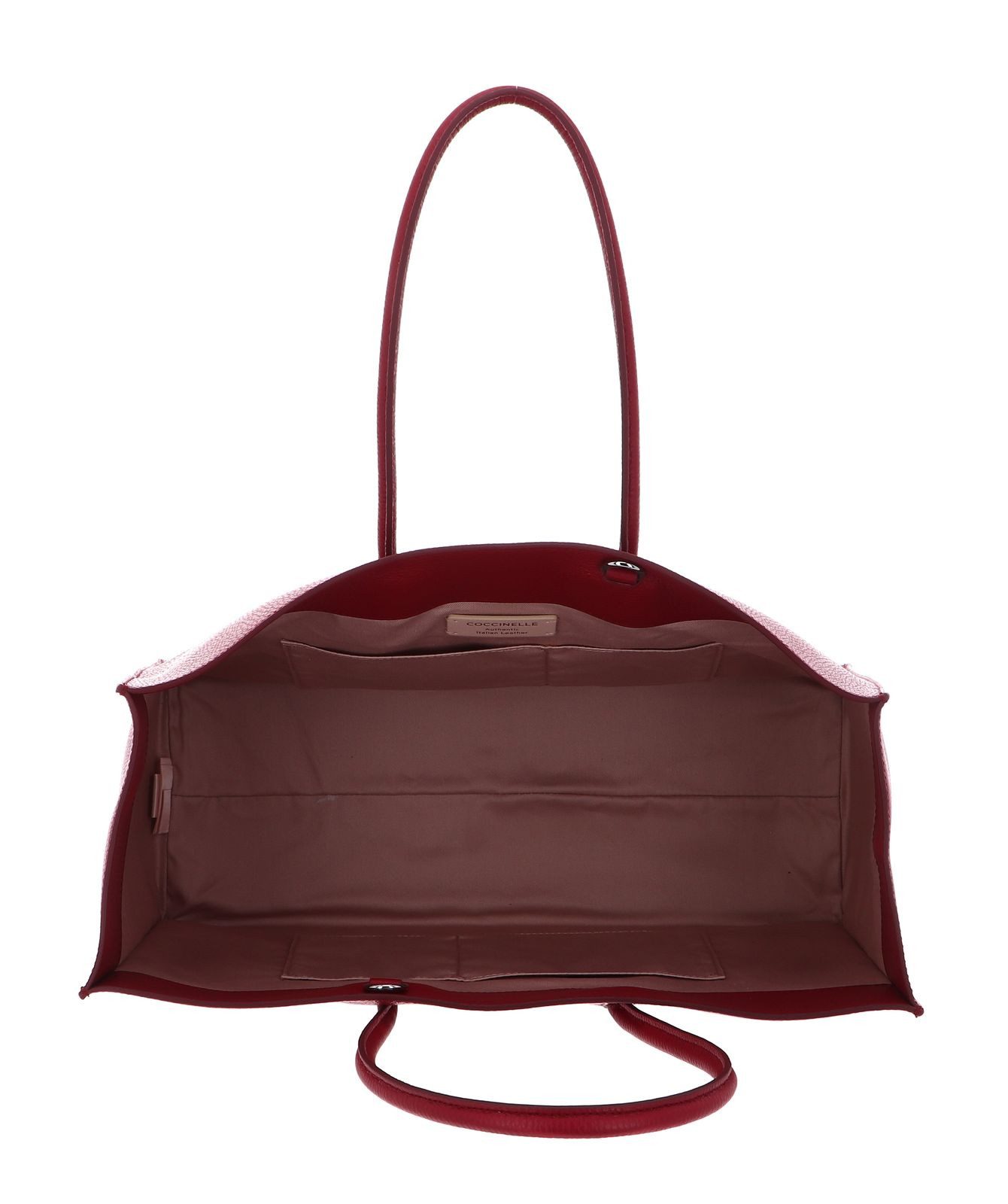 COCCINELLE Schultertasche Handbag Grained Leather, aus echtem Rindsleder